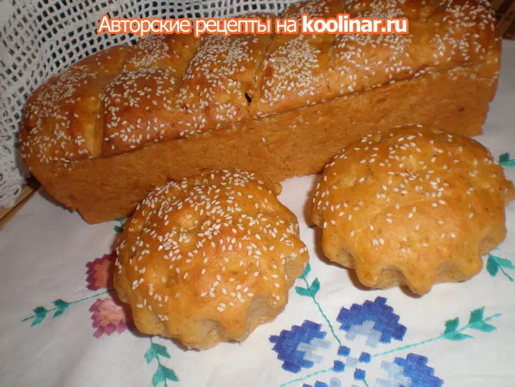 Хлеб.пшенично-картофельный с творогом, луком и петрушкой: шаг 7