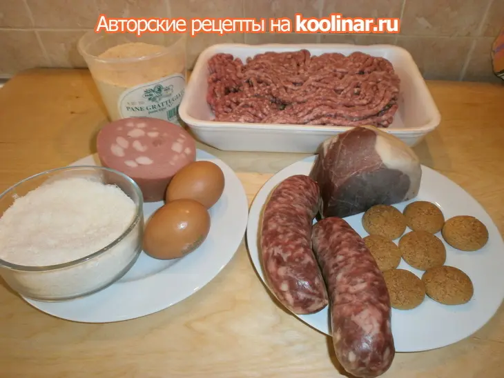 "шахматная доска" или необычные котлеты с гарниром.: шаг 1