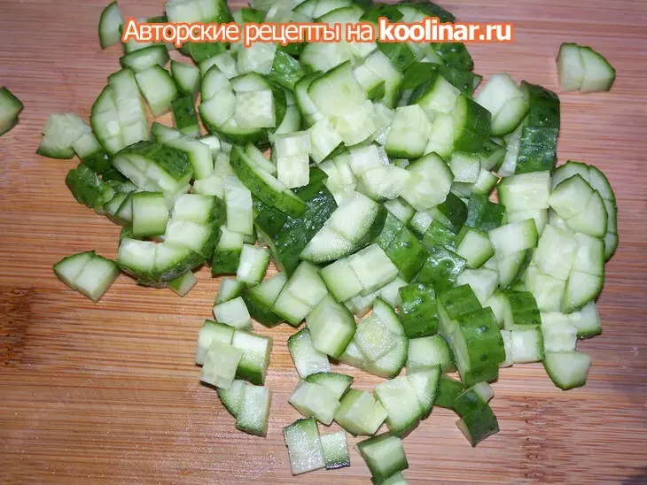 Салат из морской капусты "ностальгия": шаг 2