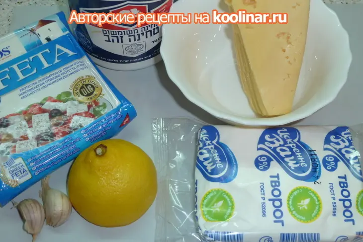 Закуска из баклажан с творожно-сырной начинкой и кунжутной шапочкой: шаг 3