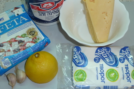 Закуска из баклажан с творожно-сырной начинкой и кунжутной шапочкой: шаг 3