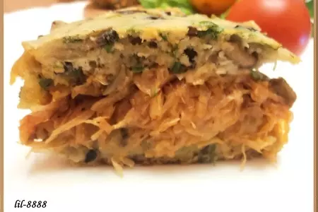 Капустный пирог. (необычный и очень вкусный): шаг 8