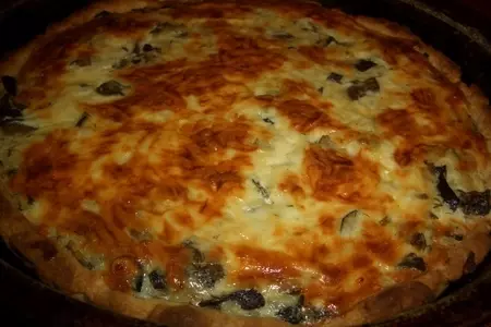 Пирог из пресного теста с рисом и грибами "сытный": шаг 13