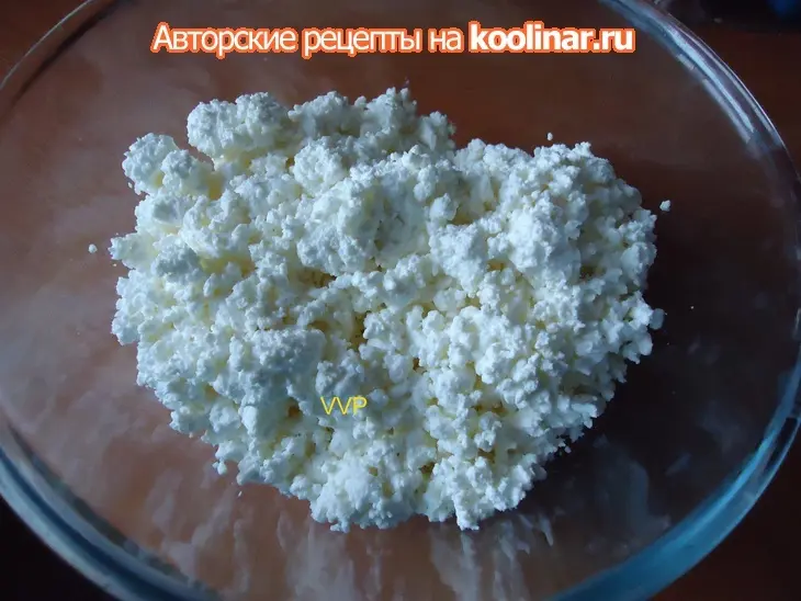 Творожный десерт со смородиной: шаг 1
