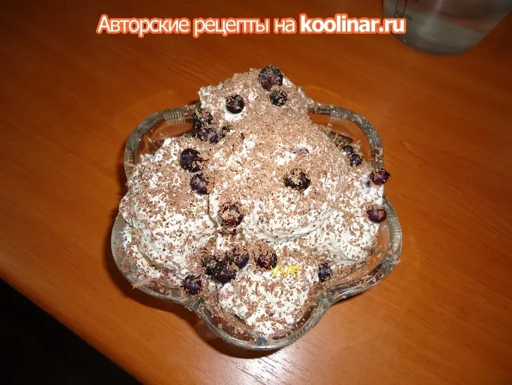 Творожный десерт со смородиной: шаг 4