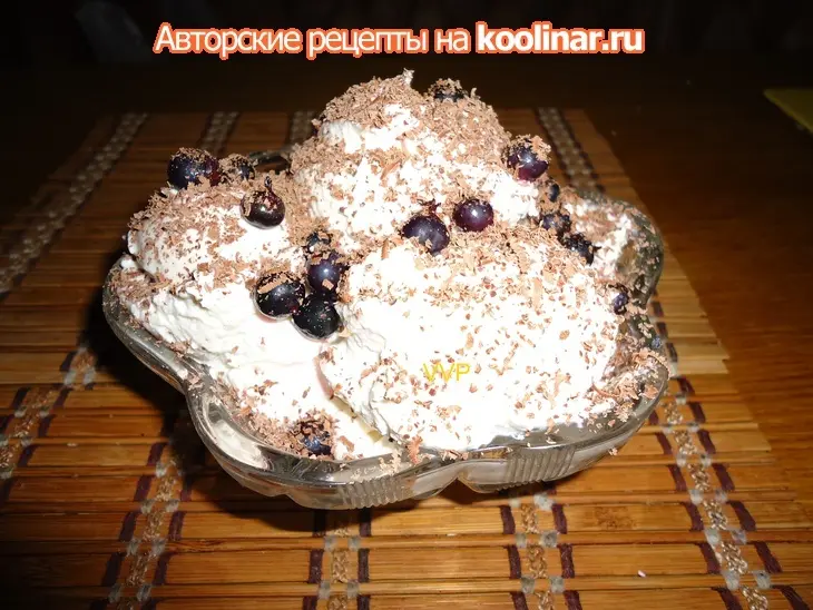 Творожный десерт со смородиной: шаг 5