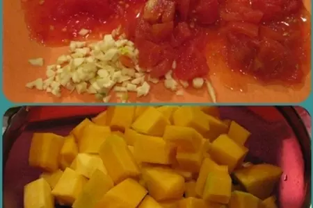 Суп из тыквы с кукурузой .: шаг 1