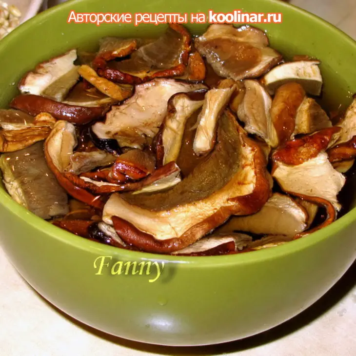 Орзотто с белыми грибами: шаг 3
