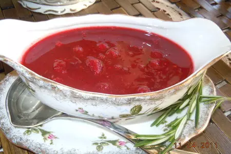 Традиционный соус из клюквы  granberries к индюшке  ко дню благодарения: шаг 1