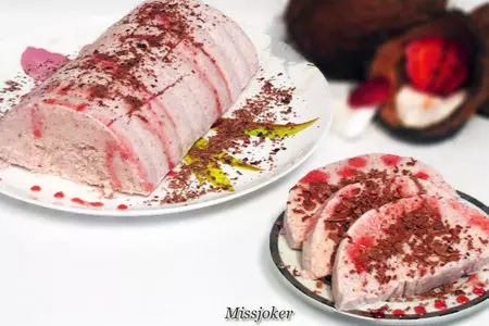 Кокосово-клубничное мороженое: шаг 9