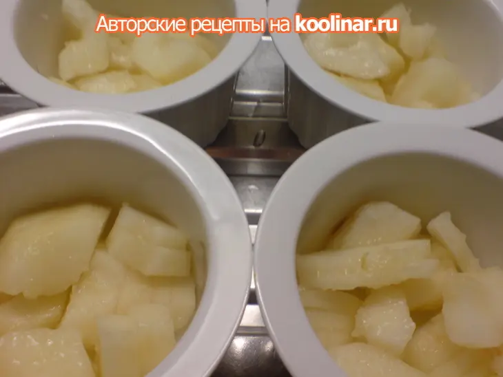 Шоколадное суфле с грушами и розмарином: шаг 1