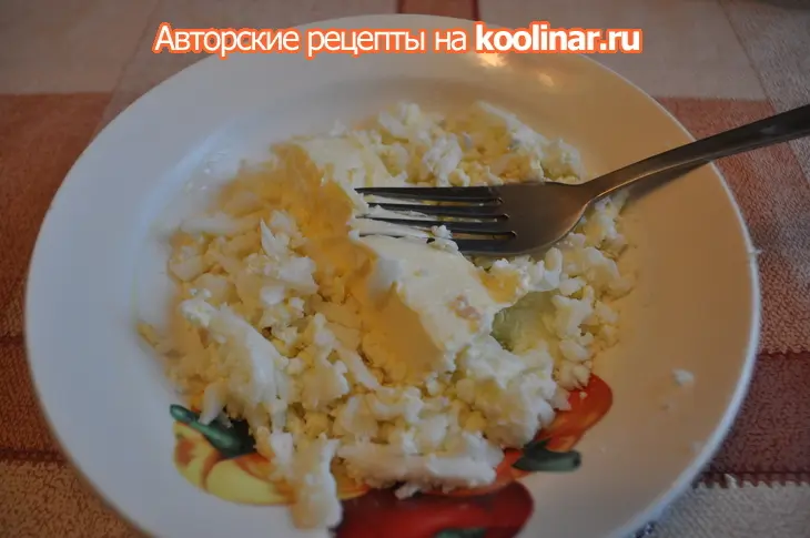 Закуски из сельди: шаг 5