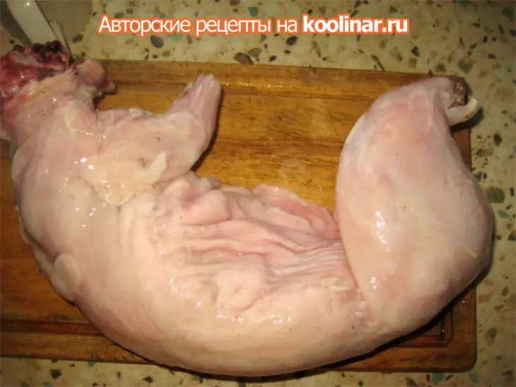 Кролик  в русском масле от настоятеля.: шаг 1