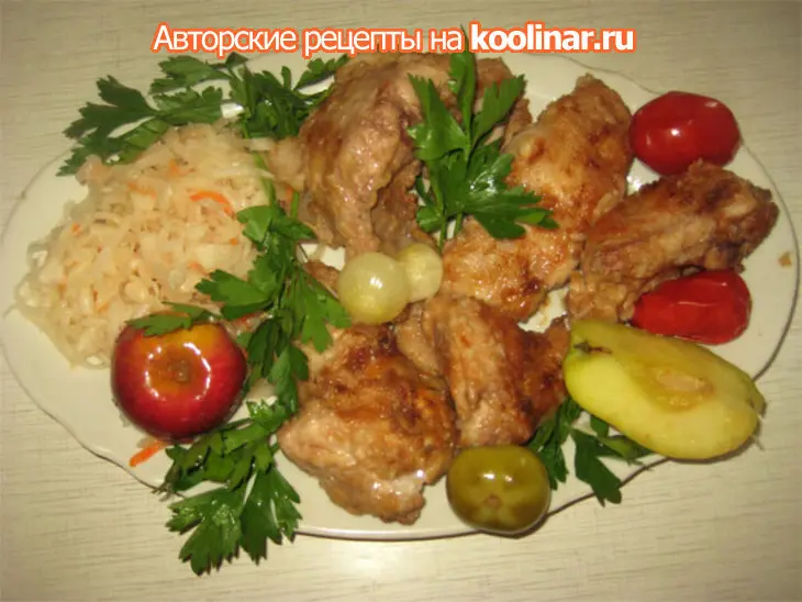 Кролик  в русском масле от настоятеля.: шаг 3