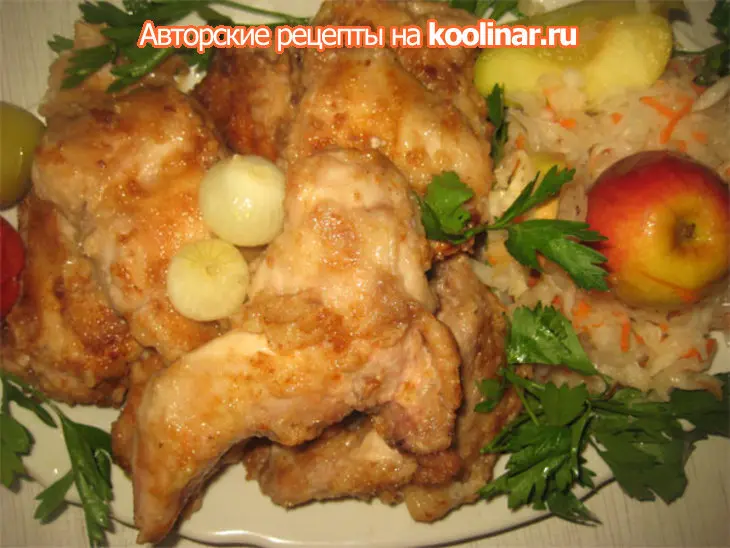 Кролик  в русском масле от настоятеля.: шаг 4