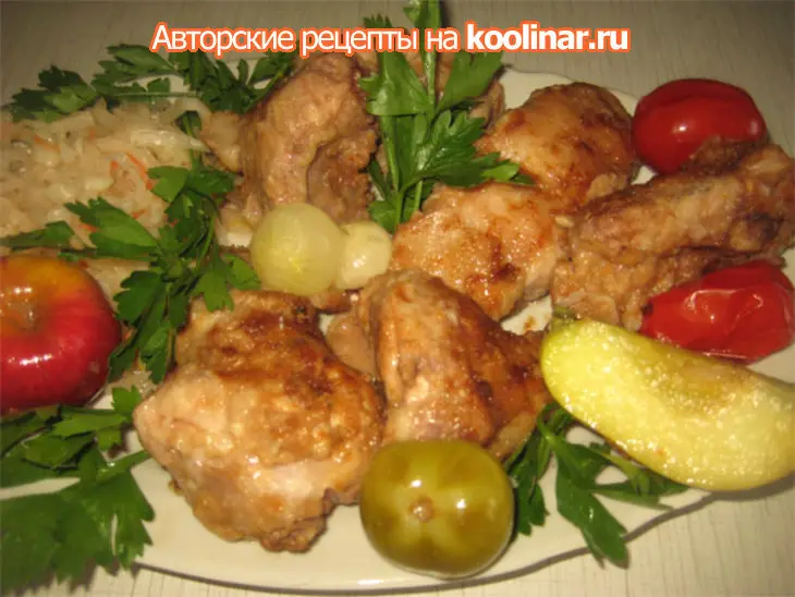 Кролик  в русском масле от настоятеля.: шаг 5