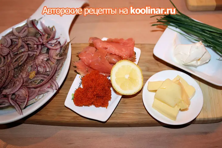 Закуски из молодой сельди: шаг 10