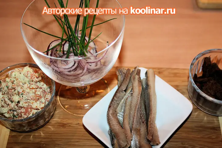 Закуски из молодой сельди: шаг 11