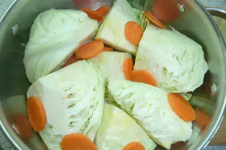 Капуста, маринованная с морковью и кориандром: шаг 3