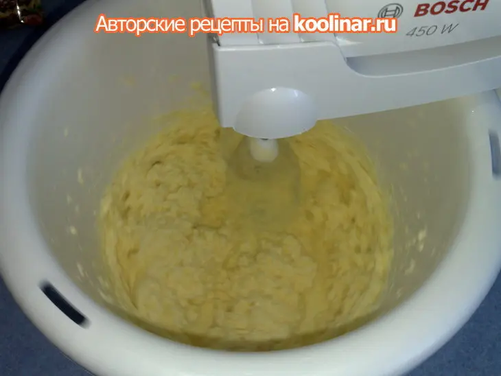 Кекс "запах нового года и мандарин": шаг 2