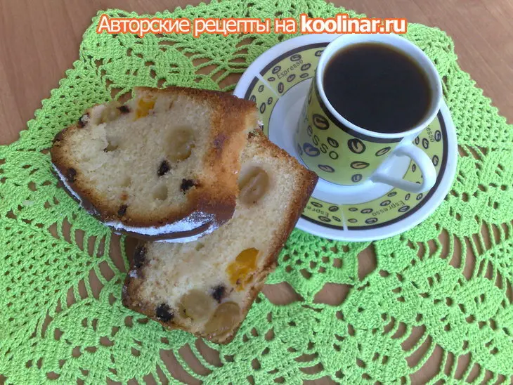 Кекс "запах нового года и мандарин": шаг 7