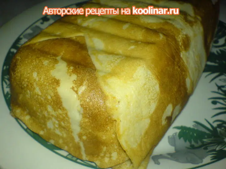 Блинный пирог с яблочной начинкой: шаг 2