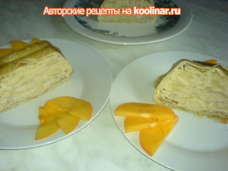 Блинный пирог с яблочной начинкой: шаг 6