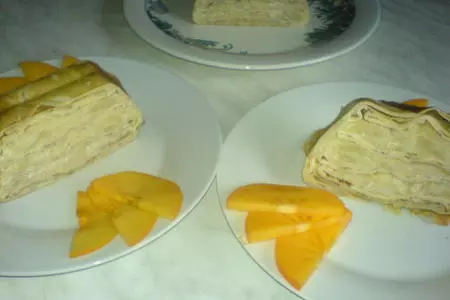 Блинный пирог с яблочной начинкой: шаг 6