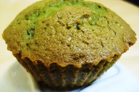 Маффины с зеленым чаем matcha: шаг 9