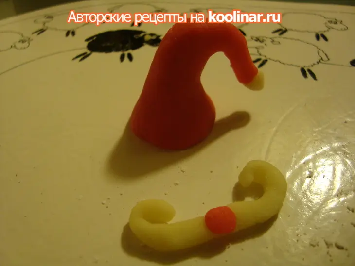 Марципановые николаусы: шаг 2