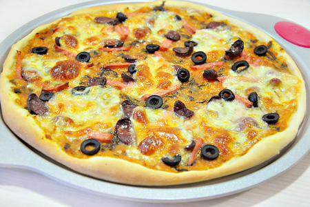 Пицца «ассорти» + соус для пиццы: шаг 4
