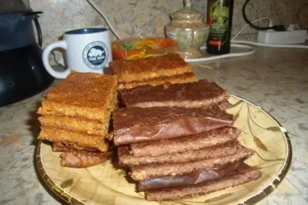 Полезные батончики - шоколадные и морковные: шаг 3