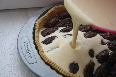 Тарт с финиками ( date and mascarpone tart): шаг 7