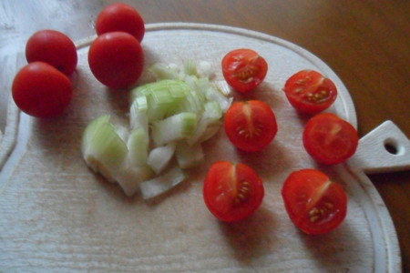Паста с куриными фрикадельками в томатных сливках: шаг 3
