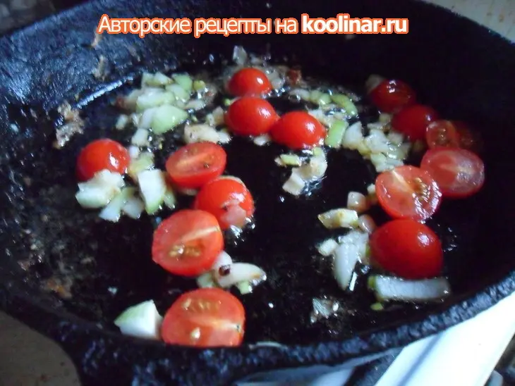 Паста с куриными фрикадельками в томатных сливках: шаг 4