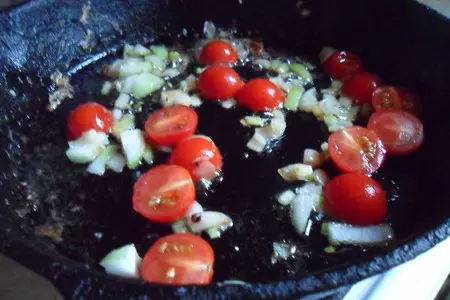 Паста с куриными фрикадельками в томатных сливках: шаг 4