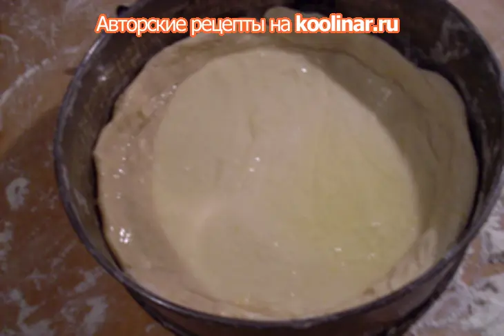 Пирог с кольцевой начинкой: шаг 2