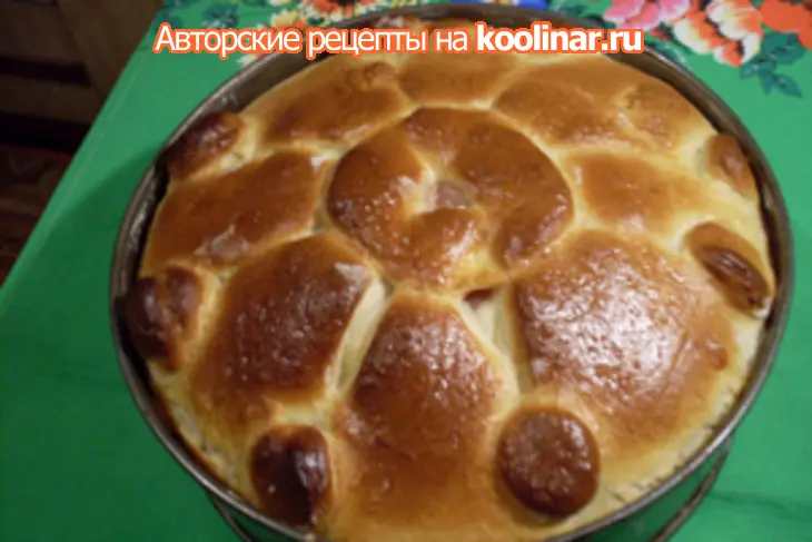 Пирог с кольцевой начинкой: шаг 6