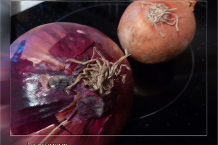 Салат из двух видов капусты - "ин-янь" ...или белое и пурпур: шаг 4