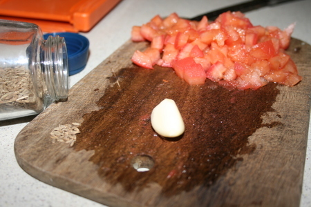 Овощной суп с кускусом и вялеными помидорами: шаг 2