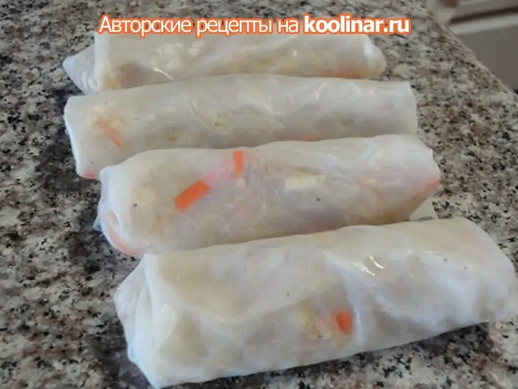 Жаренные роллы с махи-махи: шаг 6
