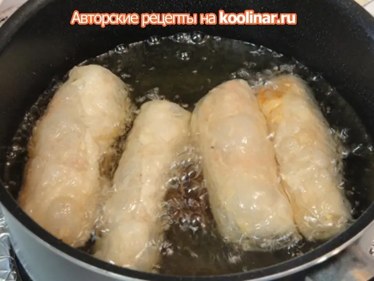 Жаренные роллы с махи-махи: шаг 7