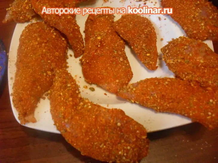 Сыровяленые куриные  грудки  "экспресс": шаг 3