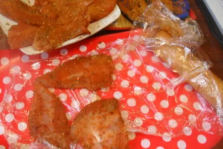 Сыровяленые куриные  грудки  "экспресс": шаг 4