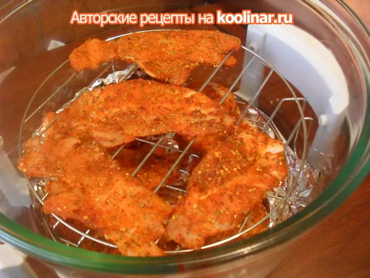 Сыровяленые куриные  грудки  "экспресс": шаг 7