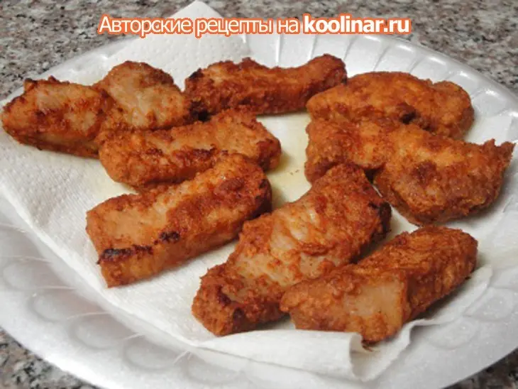 Жаренная свинина с чесночно-укропным соусом: шаг 6
