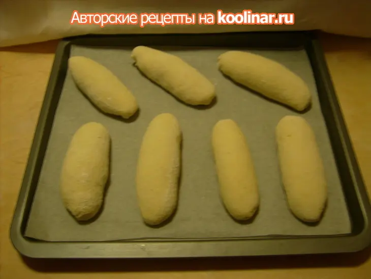 Булочки с семенами аниса "колоски" и "розочки": шаг 9