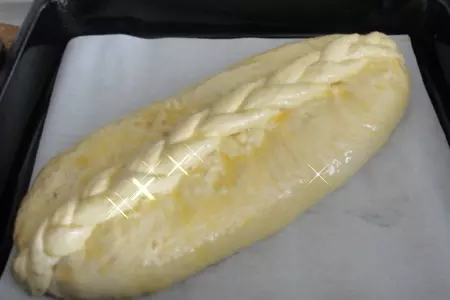 Простая кулебяка с мясом : - ): шаг 4