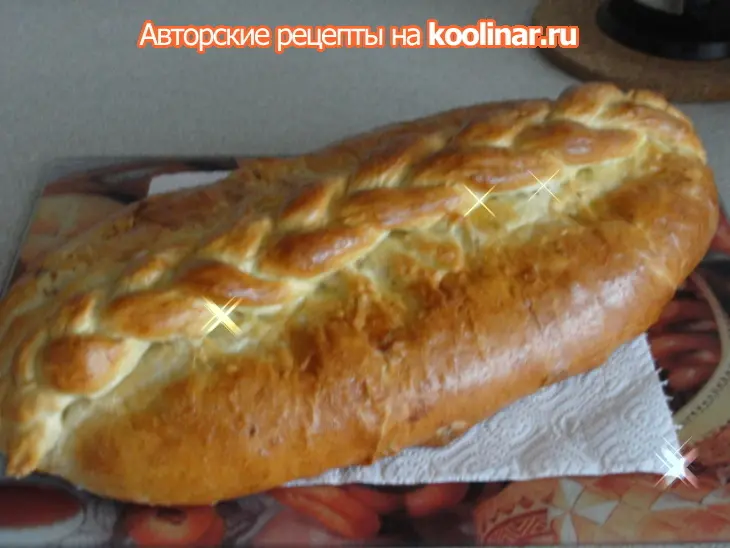 Простая кулебяка с мясом : - ): шаг 5