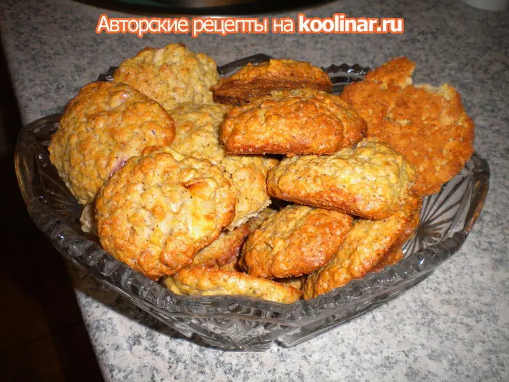 Овсяное печенье с яблоком: шаг 5
